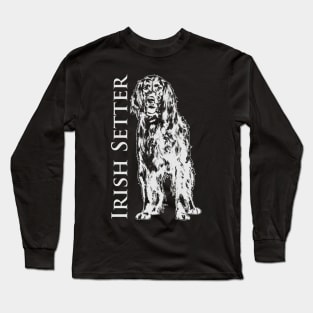 Irish Setter Dog Long Sleeve T-Shirt